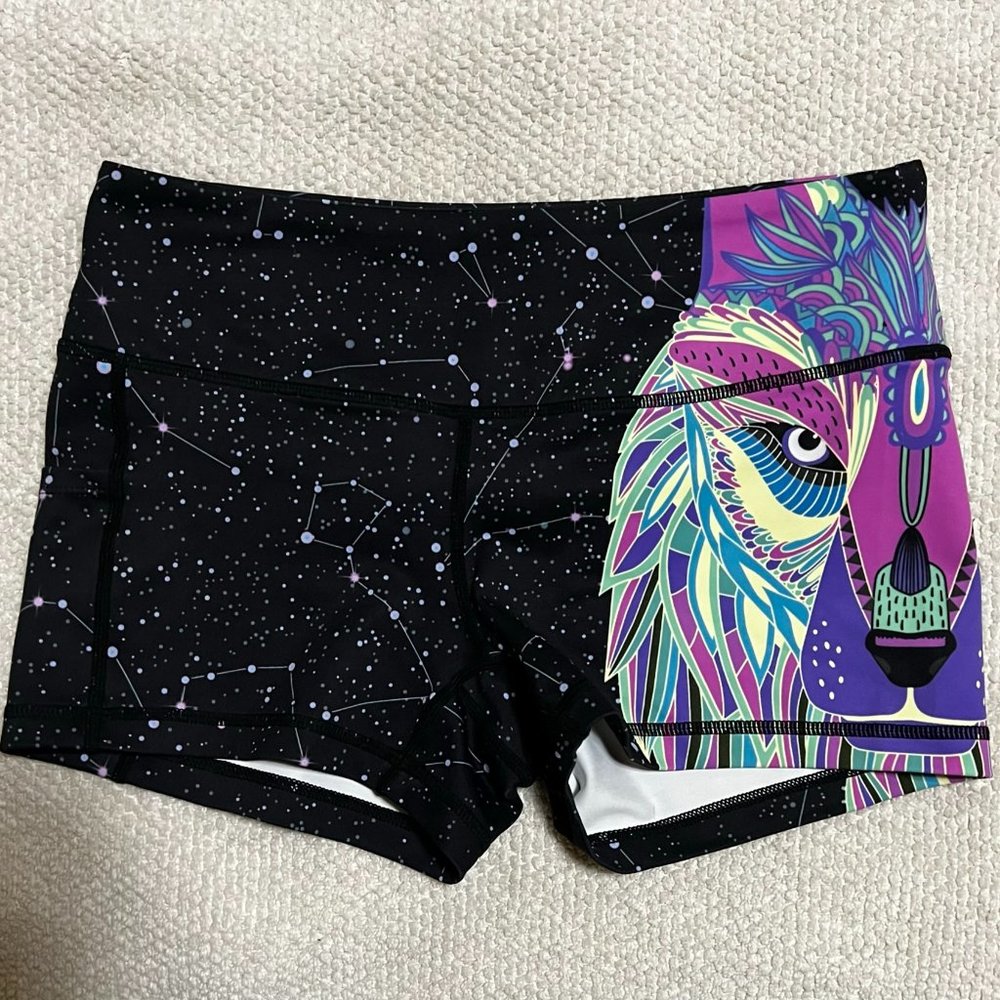FMFM Celestial Wolf Athletic Shorts
